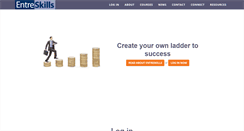 Desktop Screenshot of entreskills.org